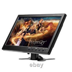 10.1 HD TV LCD Monitor Computer Screen AV/VGA/HDMI/BNC Video Display WithSpeaker