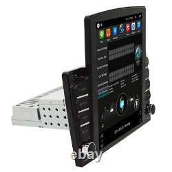 10.1in 1 DIN Car Radio Stereo Bluetooth Wifi MP5 Player Android 8.1 GPS Sat Nav