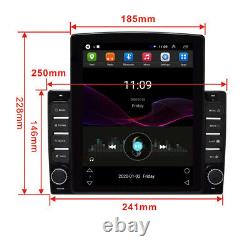 10.1in 1DIN Android 8.1 Car Radio Stereo MP5 Player GPS Sat Nav BT WIFI Hotspot