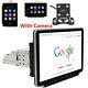 10.1in 1DIN Android9.1 Car Dash Radio Stereo Player GPS Nav FM WiFi BT WithCamera