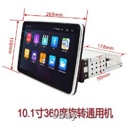 10.1in 1Din 1G+16G GPS Navigation WiFi FM Radio Car Stereo MP5 Player Rotatable
