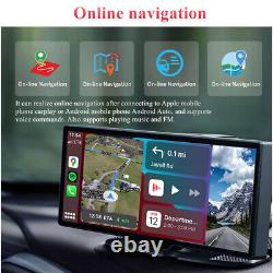 10.26in Car Cam Dash Camera Driving Recorder WiFi Bluetooth Carplay/Android Auto