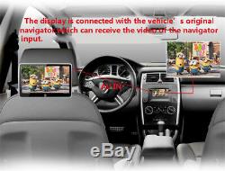 10.6Inch Dual 4 code Car Headrest Monitor 1080P Video Touch Screen WIFI USB/SD