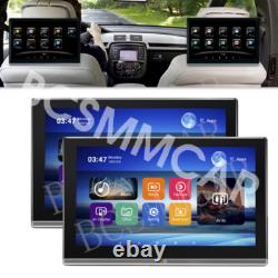 1080P Vehicle Headrest Monitor BT FM Mirror Link Video Player For Car Rear Seat