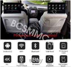 1080P Vehicle Headrest Monitor BT FM Mirror Link Video Player For Car Rear Seat