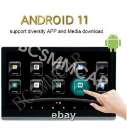 1080P Vehicle Headrest Monitor BT FM Mirror Link Video Player For Car Rear Seat