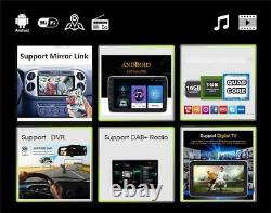 10in 1Din Android9.1 Car Stereo Radio FM MP5 Player Sat Nav GPS Bluetooth+Camera