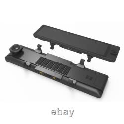 11.26in 3 Lens Dash Cam Car Mirror DVR Video Recorder Front Inside Rear Cameras