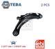 170525 Lh Rh Track Control Arm Pair Front Lower Febi Bilstein 2pcs New