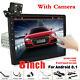 1DIN Adjustable 8 Android 8.1 Car Stereo Radio GPS Wifi MLK With Rear View Camera