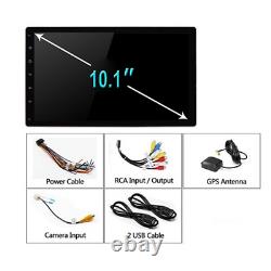 1DIN Car Stereo MP5 Player Android 9.1 10in WiFi BT GPS Navi FM Radio Head Unit