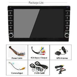 1Din Android 8.1 Car Stereo Radio 9in MP5 Multimedia Player GPS Wifi+Rear Camera
