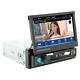 1Din Car Radio Bluetooth Head Unit Screen Video Player CarPlay Android Auto USB