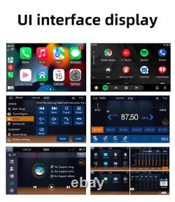 1Din Car Radio Bluetooth Head Unit Screen Video Player CarPlay Android Auto USB
