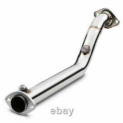 2.25 Stainless De Cat Bypass Exhaust Downpipe For Renault Clio Sport 172 16v