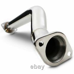 2.25 Stainless De Cat Bypass Exhaust Downpipe For Renault Clio Sport 172 16v