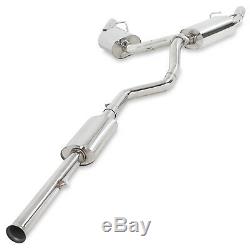 2.5 Manifold Back 2nd De Cat Exhaust System For Renault Clio Mk3 Sport 197 06