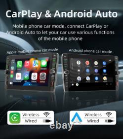 2 Din Car Stereo Radio Bluetooth FM GPS Navigation Multimedia Player WithRear Cam