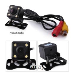 2 Din Car Stereo Radio Bluetooth FM GPS Navigation Multimedia Player WithRear Cam