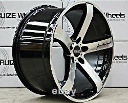 20 Alloy Wheels 5x108 20 Inch Alloys 5 Spoke Deep Concave Cruize Blade Bp