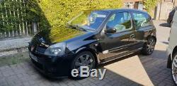 2004 renault sport clio 2.0 16v 182 cup black gold