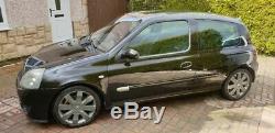 2004 renault sport clio 2.0 16v 182 cup black gold