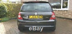 2004 renault sport clio 2.0 16v 182 cup black gold