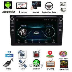 2Din Android8.1 9 Car Stereo Radio Wifi 4G BT DAB Mirrorlink OBD GPS Background