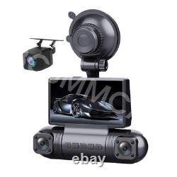 2K HD Car DVR Camera Video Recorder 4 Lens Dash Cam G-senor Loop Recording 170°
