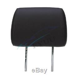 2X 12V 7 Touch Screen Universal Autos Headrest Monitors MP5 Player FM USB BT IR