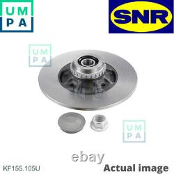 2X BRAKE DISC FOR RENAULT CLIO/II/Mk/MIO/Hatchback/Van/SYMBOL LUTECIA THALIA