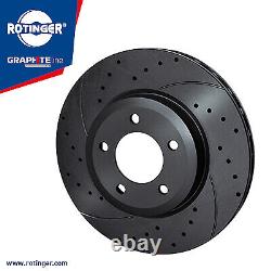 2X BRAKE DISC FOR RENAULT CLIO/IV/MIO/Grandtour/Sport/Tourer/SPORT/TOURER/Van