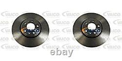 2X Brake Disc VAICO Fits RENAULT Clio IV Espace V Grand Scenic III 402064155R