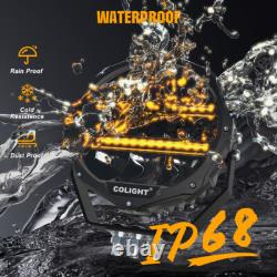 2X Fit Scania Volvo DAF MAN Truck 24v 9 Round Full Led Spot Fog Drl SpotLight