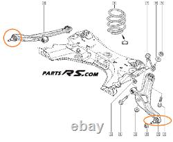 2pcs new GENUINE Renault SPORT 2x ball joint wishbone arm MEGANE / CLIO III RS 3