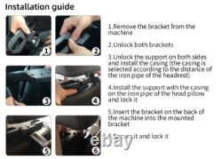 2x 14'' Headrest TV Monitor 2+32GB Bluetooth WIFI 4K Rotatable Screen Octa-core