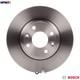 2x BRAKE DISC 0 986 479 A86 FOR RENAULT CLIO/IV/Grandtour/MIO/Hatchback/Van 0.9L