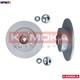 2x BRAKE DISC 1031135 FOR RENAULT CLIO/III/EURO/CAMPUS/Sportour/Grandtour 1.5L