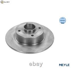 2x BRAKE DISC 16-15 523 0016 FOR RENAULT CLIO/III/EURO/CAMPUS/Sportour/Van 1.5L