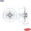 2x BRAKE DISC BG9025RS FOR RENAULT CLIO/II/Mk/MIO LUTECIA 19/Chamade/Cabriolet