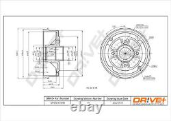 2x BRAKE DRUM DP1010.11.1698 FOR RENAULT CLIO/II/Mk/MIO/Hatchback/Van/SYMBOL 19