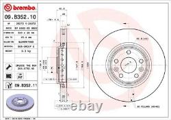 2x Brake Disc For Renault Grand Sc Nic IV R9 K9k 500 H5h 450 H5h 470 H5f 408