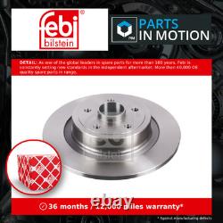 2x Brake Discs Pair Solid fits RENAULT CLIO Mk3 2.0 Rear 07 to 14 300mm Set Febi