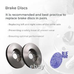 2x Brake Discs Pair Vented Front 312mm ADR164315 Blue Print Set 7701208130 New