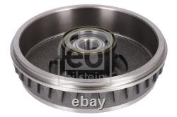 2x Brake Drums (Pair) fits RENAULT CLIO Mk4 Rear 9 1.2 1.5D 2012 on 228.6mm Set