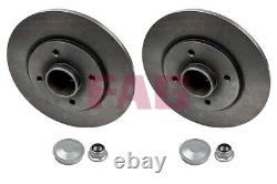 2x New Brake Disc For Renault Thalia I Lb K7m 746 K4m 740 K9k 700 F8q 630 Fag