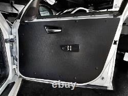 2x RENAULT CLIO SPORT 197 200 MK3 Door Card Panels Lightweight Matt Black ABS