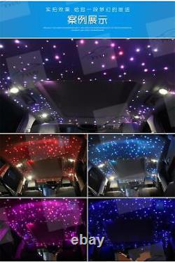 32W Dual Head Fiber Optic Star ceiling lights 400Pcs Mixed Fiber Optic BT APP