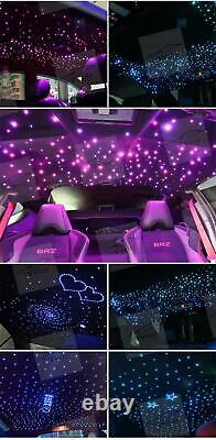 32W Dual Head Fiber Optic Star ceiling lights 400Pcs Mixed Fiber Optic BT APP