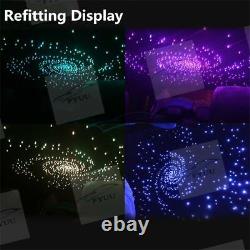 32W Dual Head Fiber Optic Star ceiling lights 400Pcs Mixed Fiber Optic BT APP